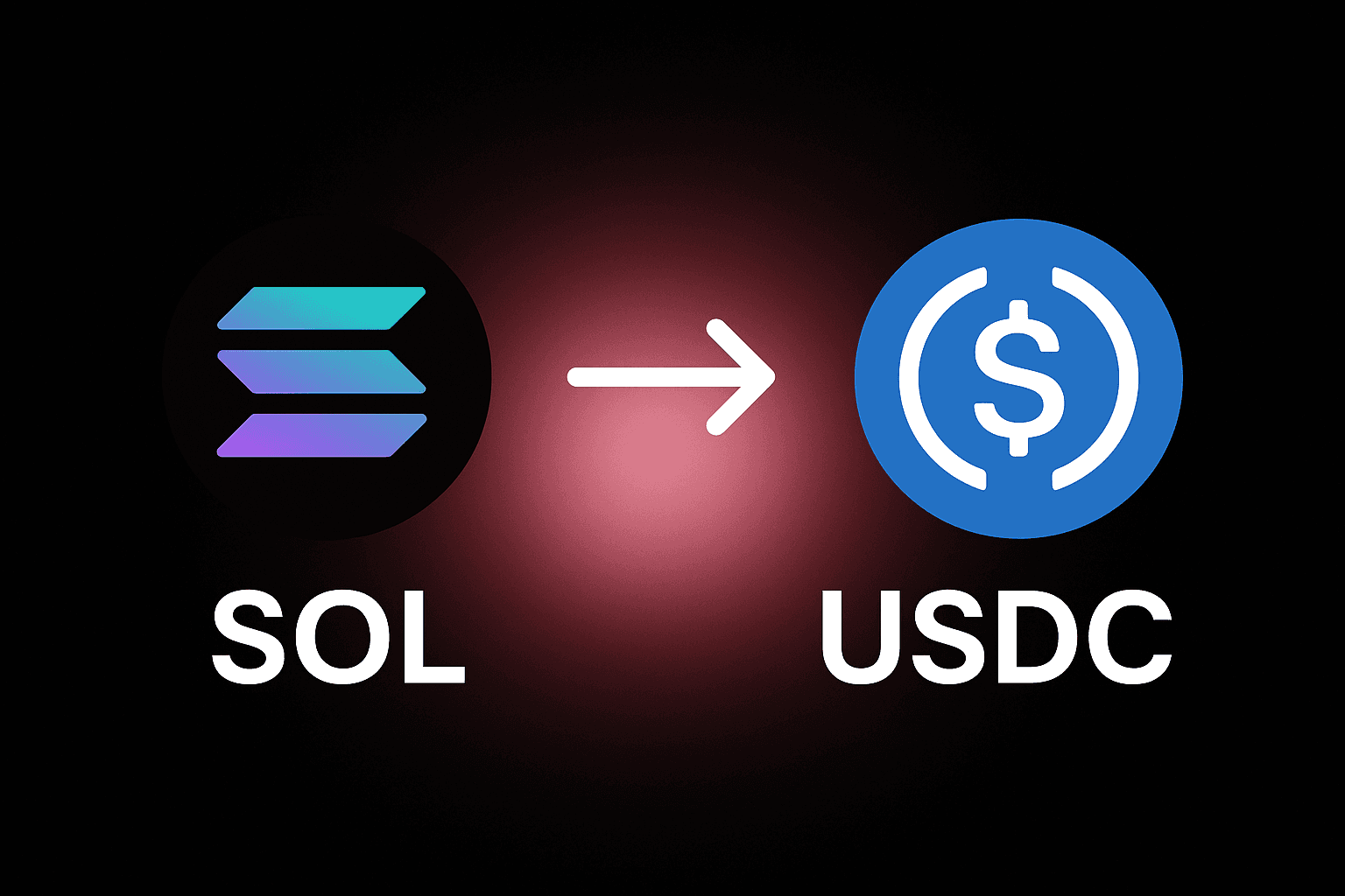 How to convert SOL to USDC without KYC